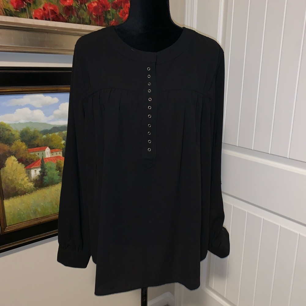 SUSAN GRAVER blouse size L